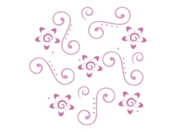 STENCIL 13X13CM ARABESQUES4  300011195 ACRILEX