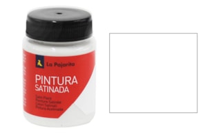 SATIN PAINT L-21 WHITE 75ML 110116 PAJARITA