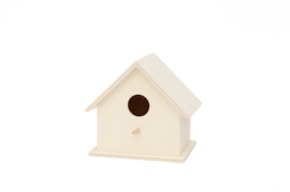 WOODEN BIRDS HOUSE 15x11.5x15CM
