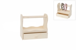 CAJA 1 GAVETA +SUP. BANDOLETE ONDULADO 29x16x27.5CM