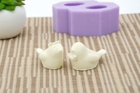 MOLDE SILICONA 4X2.5X2.5CM MLD001 PÁJAROS