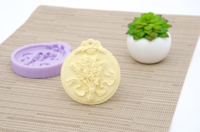 MOLDE SILICONE 8.5X7.5X1.5CM MLD015 LAVANDA