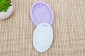 MOLDE SILICONE C/LETRA G 7.5X5.5X1.2CM MLD042