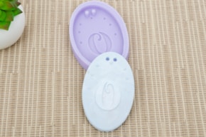 MOLDE SILICONE C/LETRA O 7.5X5.5X1.2CM MLD050