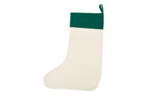 BOOT CHRISTMAS 25.5 X 35.5CM GREEN  912N