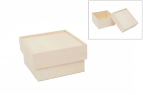 WOODEN BOX 16.5x16.5x9CM