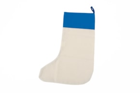 BOOT CHRISTMAS 25.5 X 35.5CM BLUE  912N