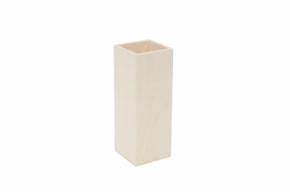 CAJA DE ÁLAMO SIN TAPA  8.3X8.3X22.6CM