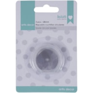 SET 3 CIRCULAR BLADES D.28mm ARTIS DECOR