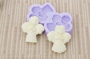 MOLDE SILICONE 4.5X5CM MLD082 ANJINHOS