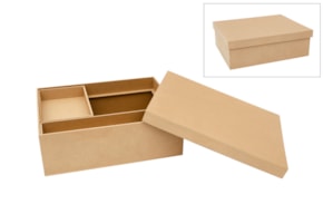 CAJA DE BAUTIZO 41.5X34X13.5CM MDF