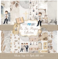 BLOCO 10 PAPEIS SCRAP 30.5X31.8CM DIA MAGICO MENINO PFY-3608