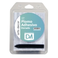 PLOMO ADHESIVO DOBLE 3MM X 20M  DORADO