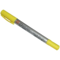 MARCADOR PONTA DUPLA AMARILLO IDENTI-PEN