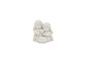SET 6 NATIVITY FAMILY 3.5X4CM
