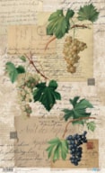 RICE PAPER 54X33CM GRAPE PFY-4516