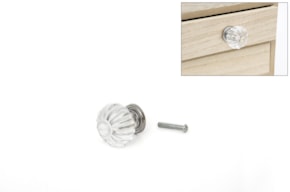 SET 4 POMO ACRILICO 3.5X3.5CM