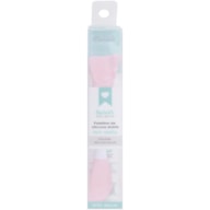 DOUBLE SILICONE BRUSHE ROSE 15CM