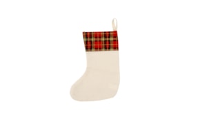 BOOT CHRISTMAS  15.5 X 21.5CM RED  913N
