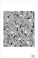 PLANTILLA 20X30CM  026 ARABESCOS