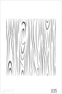 PLANTILLA 20X30CM  035 MADERA