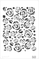 PLANTILLA 20X30CM  040 FLORES