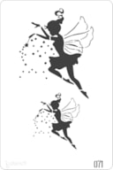 PLANTILLA 20X30CM   071 HADAS