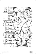 PLANTILLA 20X30CM  083 MARIPOSA