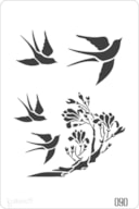 PLANTILLA 20X30CM  090 ARAPONGA