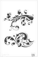 PLANTILLA 20X30CM 128 ARABESCO