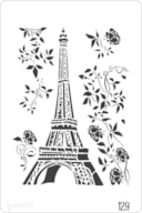 PLANTILLA 20X30CM 129 PARIS