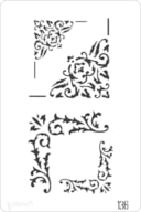 PLANTILLA 20X30CM 136 CANTOS