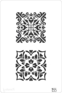 PLANTILLA 20X30CM  155 AZULEJO