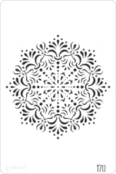 PLANTILLA 20X30CM 170 MANDALA