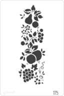 PLANTILLA 20X30CM 175 FRUTA