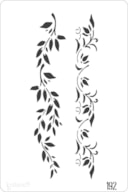 PLANTILLA 20X30CM 192 FLORAL