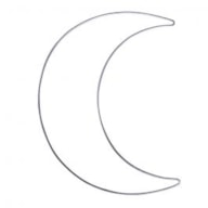 LUNA EN ALAMBRE 19.5X25CM RAYHER