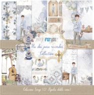 BLOCO 12 PAPEIS SCRAP 30x30cm DIA PARA RECORDAR PFY-10047