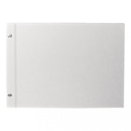 ALBUM, SCREWED WHITE, LANDSCAPE FORMAT, A4-25 sheets RAYHER
