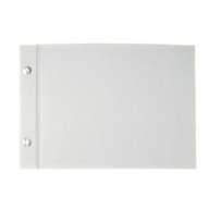 ALBUM, SCREWED WHITE, LANDSCAPE FORMAT, A5-25 sheets RAYER
