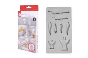 MOLDE SILICONE 26X14.5X1CM ANJOS + ASAS RAYHER