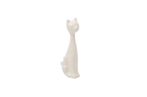 GATO 24X7X10CM BLANCO