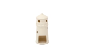 TEA LIGHT FAROL 21X9.5CM BLANCO