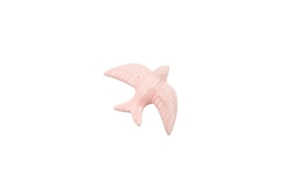 GOLONDRINA 8.5X6X2.2CM ROSA CLARO