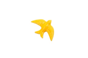 GOLONDRINA 8.5X6X2.2CM AMARILLO