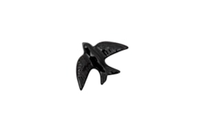 GOLONDRINA 8.5X6X2.2CM NEGRO