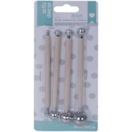 SET 4 BURILES DUPLOS de 0.4 a 1.86cm ARTIS DECOR