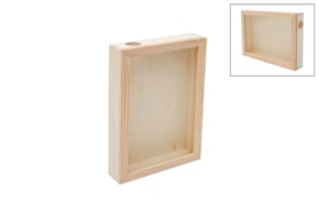 FRAME W/SLOT FOR CORKS  21X30X5.5CM