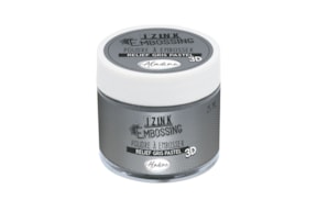 IZINK EMBOSSING POWDER 3D 25ML 10221 GRIS PASTEL