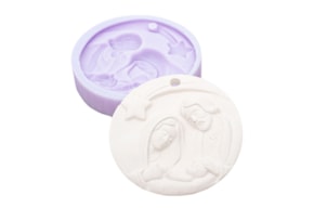 MOLDE SILICONE PRESEPIO D.7CM MLD155